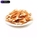 تشویقی سگ ونپی طعم مرغ و استخوان کلسیمی (Wanpy Chicken Jerky & Calcium Bone Wrap) وزن ۱۰۰ گرم - تصویر 2